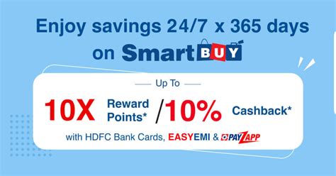 smart buy hdfc bank credit card offers|smartbuy login.